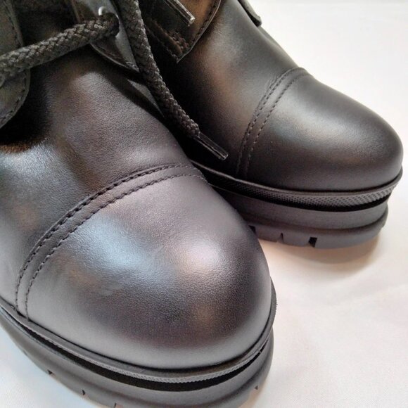 Prada Boots Women Black PVC 530-071425 - Picture 6 of 9